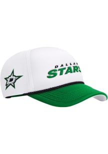 Starter Dallas Stars foam front trailer Adjustable Hat - White