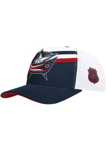 Starter Columbus Blue Jackets trailer Starfit Adjustable Hat - White