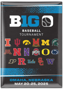 Big Ten Baseball Tournament 2.5x3.5 Fridge Magnet