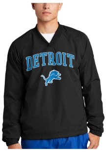 Starter Detroit Lions Mens Black Primary V Neck Pullover Jackets