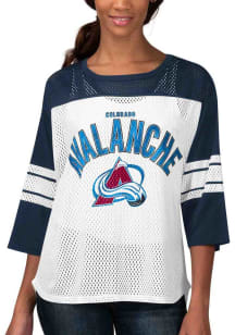 Colorado Avalanche Womens First Team Fashion Hockey Jersey - Navy Blue
