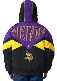 Mens Minnesota Vikings Pro Player Mens Jet Heavyweight Jacket - Purple