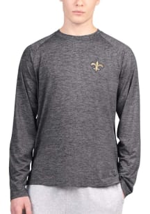 MSX by Michael Strahan New Orleans Saints Black Rally Long Sleeve T-Shirt