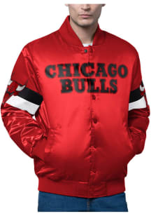 Starter Chicago Bulls Mens Red Triple Option Medium Weight Jacket
