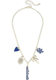 Kentucky Wildcats Paperclip Charm Necklace