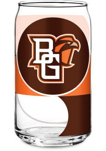 Bowling Green Falcons Glass Pint Glass - White