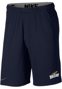 Nike Toledo Rockets Mens Navy Blue Hype Primary Logo Shorts