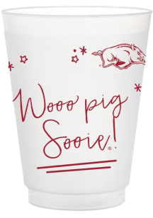 Arkansas Razorbacks 8pk Flex Party Reusable Disposable Cups