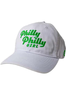 Philadelphia Philly Philly Girl Unstructured Hat Adjustable Hat - White
