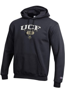 Champion UCF Knights Mens Black Dad Pill Powerblend Long Sleeve Hoodie
