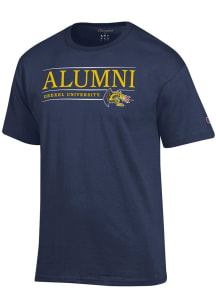 Champion Drexel Dragons Navy Blue Alumni Short Sleeve T Shirt