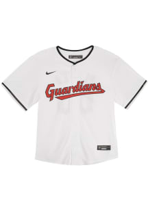 Nike Cleveland Guardians Toddler White Home Game Blank Jersey