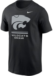 Nike K-State Wildcats Black Dri-Fit Core Short Sleeve T Shirt