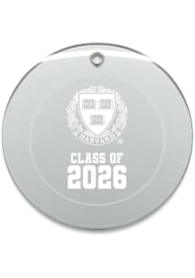 Harvard Crimson Class of 2026 Round Ornament - White