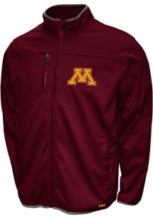 Minnesota Golden Gophers Mens Maroon Softshell Medium Weight Jacket