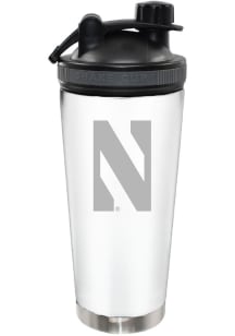 Northwestern Wildcats 24oz Stainless Steel Bottle - White