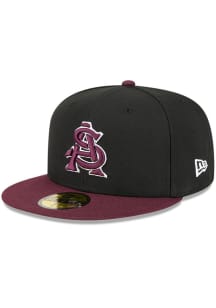 New Era Arizona State Sun Devils Mens Black NCAA AC 59FIFTY Fitted Hat