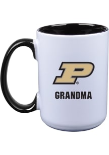 Purdue Boilermakers Grandma 15oz Ceramic Mug - White