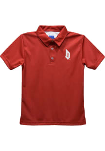 Vive La Fete Duquesne Dukes Youth Red Team Short Sleeve Polo Shirt