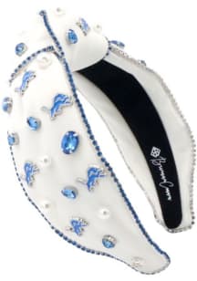 Detroit Lions Beaded Logo Womens Headband