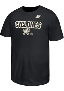 Nike Iowa State Cyclones Youth Black Team Graphic Short Sleeve T-Shirt