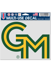 George Mason University 3.75x5 Fan Auto Decal - Green