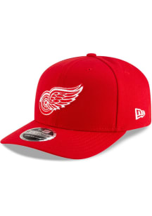 New Era Detroit Red Wings Team Stretch 9SEVENTY Adjustable Hat - Red