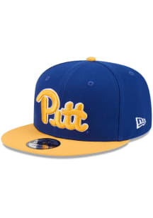 New Era Pitt Panthers Blue 2 Tone Evergreen 950 Mens Snapback Hat