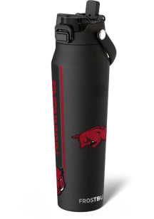 Arkansas Razorbacks 32oz Bottle Buddy Stainless Steel Bottle - Black