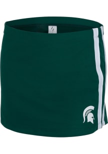 Michigan State Spartans Womens Green Varsity Skirt