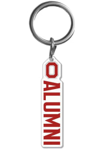 Ohio State Buckeyes Alumni Acrylic Keychain - Red