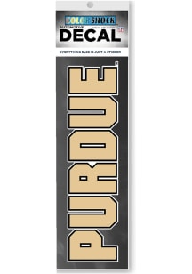 Purdue Boilermakers Licensed Mark Auto Decal - Black