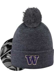 LogoFit Washington Huskies Dark Grey Monroe Womens Knit Hat