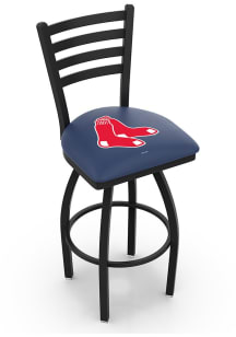 Boston Red Sox High Back Swivel Pub Stool - Black