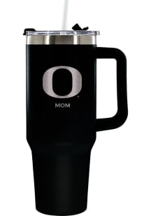 Oregon Ducks Mom 40oz Stainless Steel Tumbler - Black