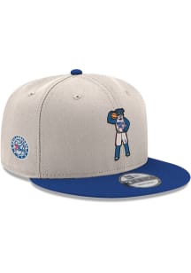 New Era Philadelphia 76ers White JR Two-Tone Franklin Mascot 9FIFTY Youth Snapback Hat