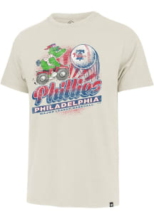 Phillie Phanatic  Philadelphia Phillies White 47 Phillie Phanatic Short Sleeve Fashion T Shirt