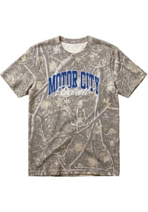Uscape Detroit Green Motor City Short Sleeve Fashion T Shirt