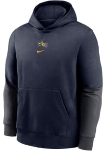 Nike Drexel Dragons Youth Navy Blue Club Long Sleeve Hoodie