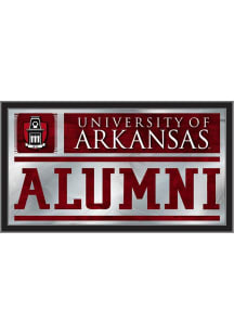 Arkansas Razorbacks Alumni Hanging Back Bar Mirror