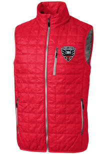 Cutter and Buck DC United Big and Tall Red Rainier PrimaLoft Mens Vest