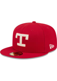 New Era Texas Rangers Mens Red City Connect 59FIFTY Fitted Hat
