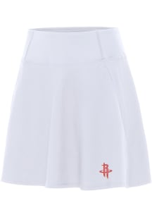 Antigua Houston Rockets Womens White Chip Shorts
