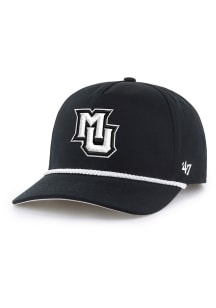 47 Marquette Golden Eagles Rope Hitch Adjustable Hat - Black