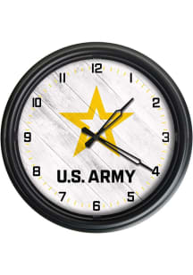 Army Outdoor LED Wall Clock