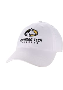 Legacy Michigan Tech Huskies EZA Twill Adjustable Hat - White