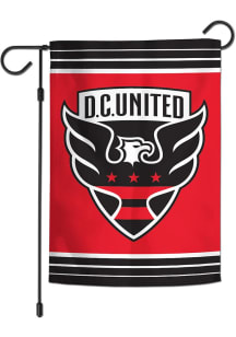 DC United 2-Sided Garden Flag - Red
