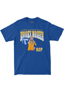 Brooke Mosher Pitt Panthers Youth Blue Photograph Tee Fashion Player Tee