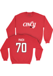 Cray Paich Cincinnati Bearcats Mens Red NIL Legacy Player Crew