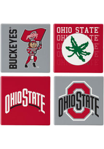 Ohio State Buckeyes 4Pk Coaster - Red
